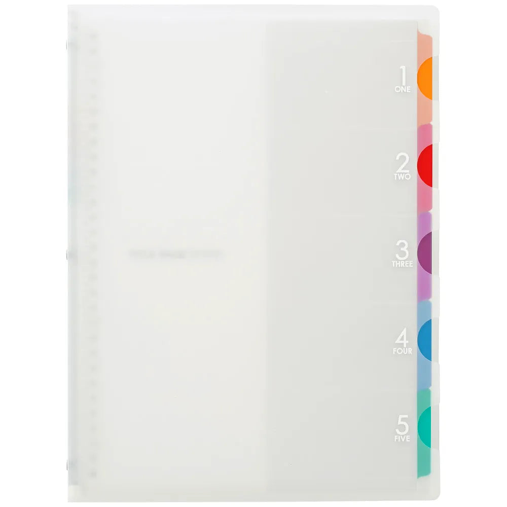 Maruman - Archivador A4 Transparente - 5 Chart