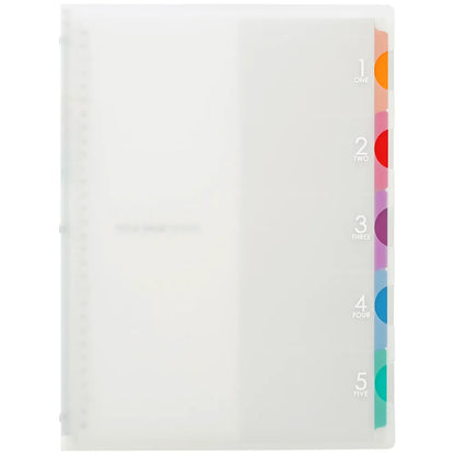 Maruman - Archivador A4 Transparente - 5 Chart