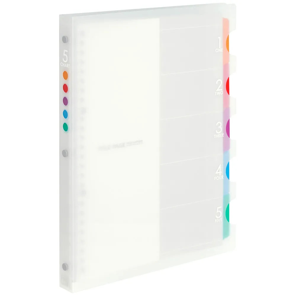 Maruman - Archivador B5 Transparente - 5 Chart