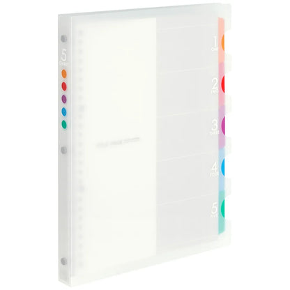 Maruman - Archivador B5 Transparente - 5 Chart