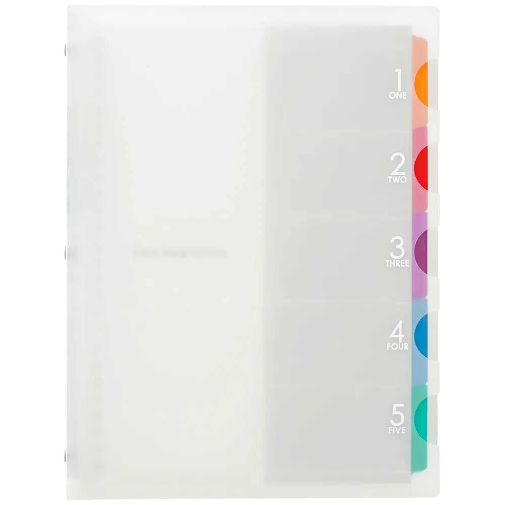Maruman - Archivador B5 Transparente - 5 Chart
