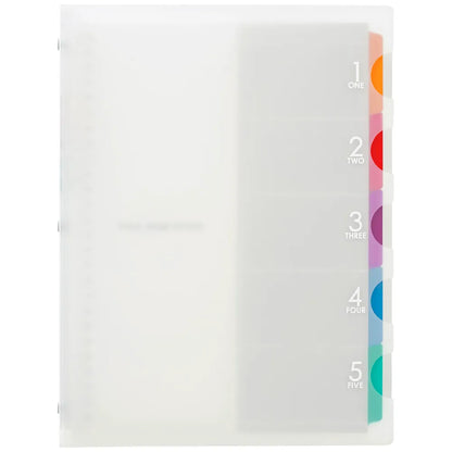 Maruman - Archivador B5 Transparente - 5 Chart