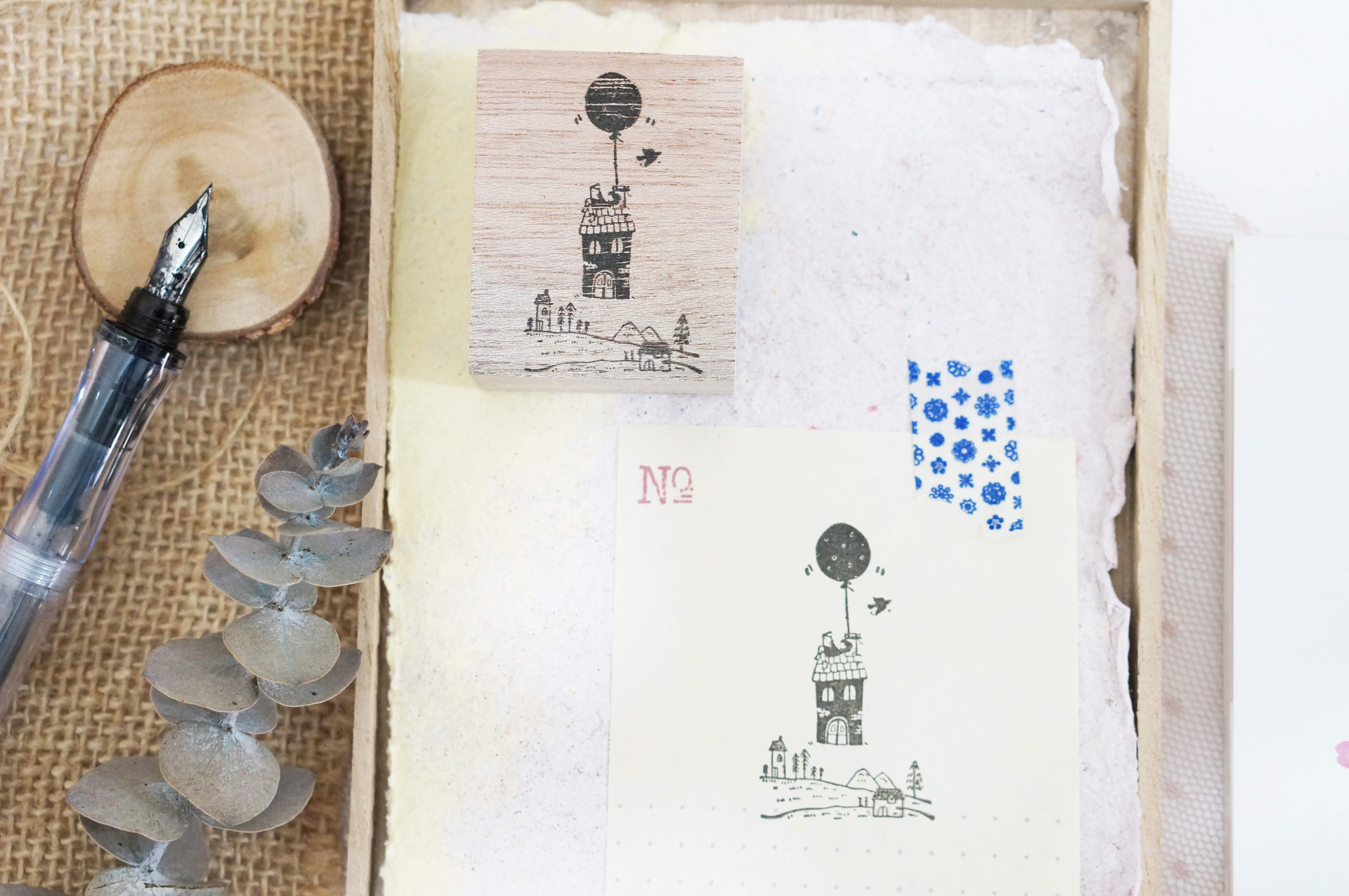 Black Milk Project - Sello de madera - Floating House