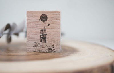 Black Milk Project - Sello de madera - Floating House