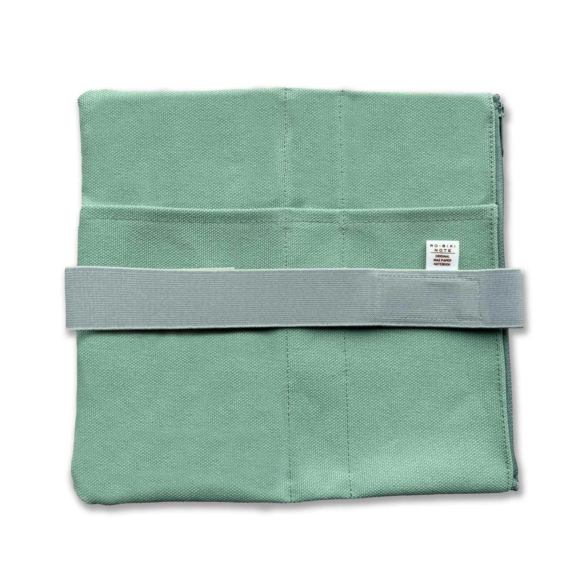 Yamamoto Paper - Estuche de tela Verde- RO-BIKI NOTE