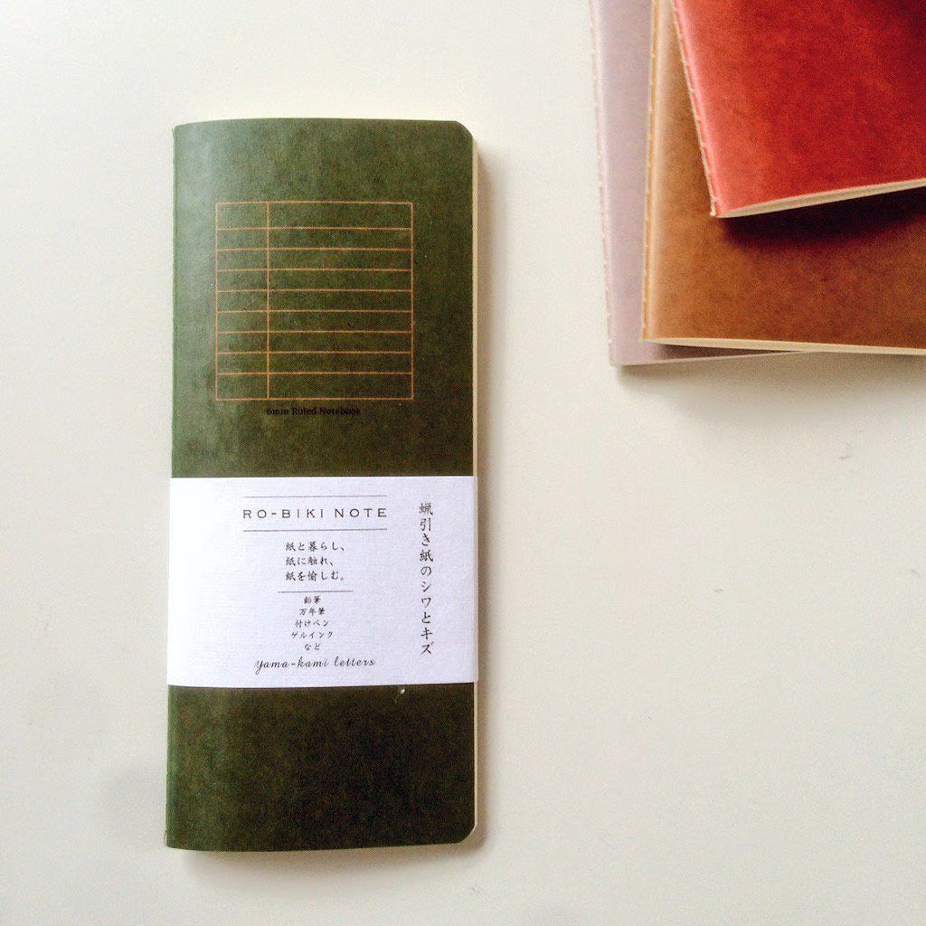 Yamamoto Paper - Cuaderno Rayas 6mm - RO-BIKI NOTE