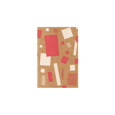 Yamamoto Paper - Cuaderno Liso Cuadrados Rojos - RO-BIKI NOTE