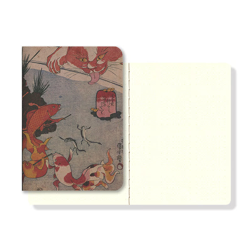 Yamamoto Paper - Cuaderno Puntos KINGYO - RO-BIKI NOTE - Museum Series