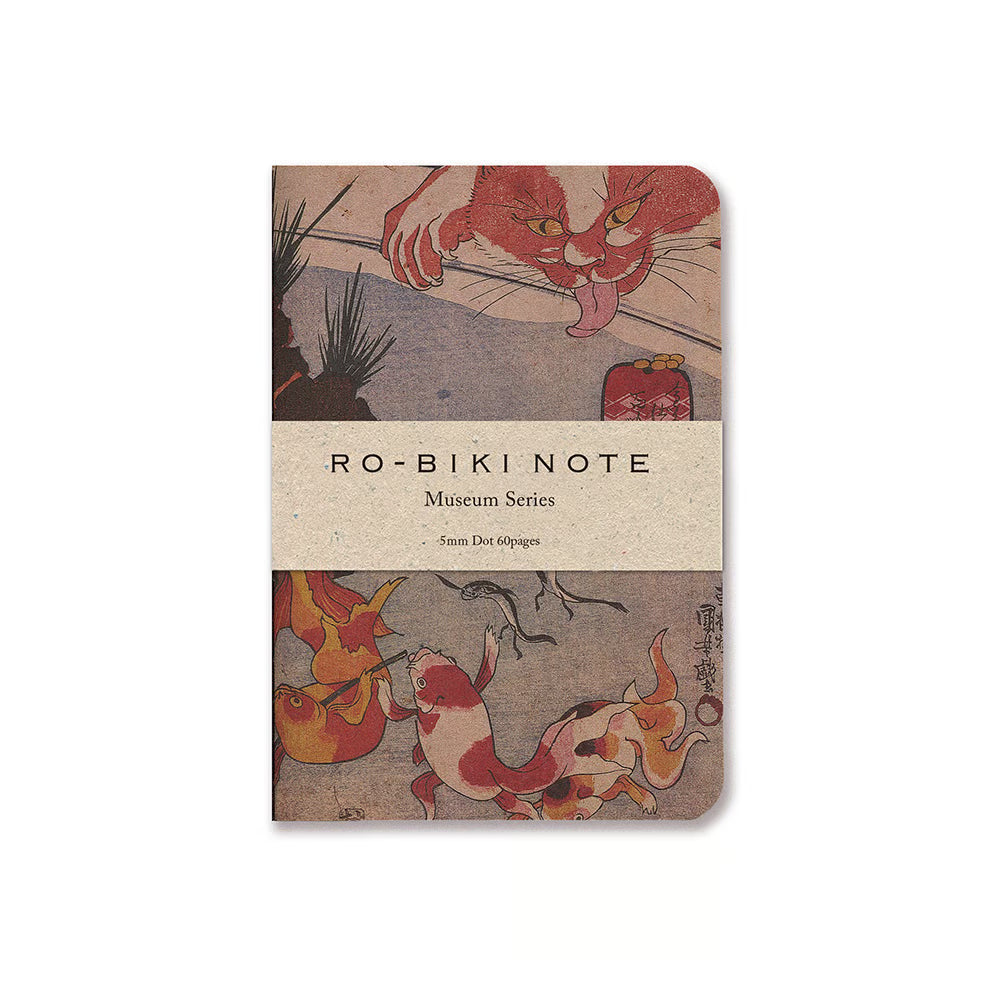 Yamamoto Paper - Cuaderno Puntos KINGYO - RO-BIKI NOTE - Museum Series
