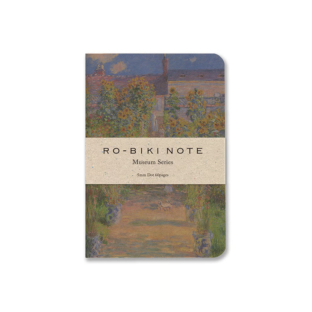 Yamamoto Paper - Cuaderno Puntos GARDEN - RO-BIKI NOTE - Museum Series