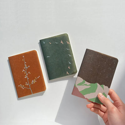 Yamamoto Paper - Cuaderno Puntos Mountain - RO-BIKI NOTE - Shape Series