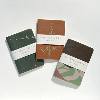 Yamamoto Paper - Cuaderno Puntos Mountain - RO-BIKI NOTE - Shape Series
