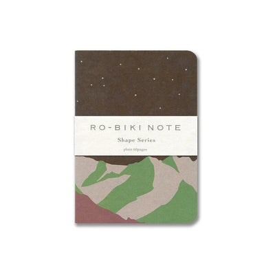 Yamamoto Paper - Cuaderno Puntos Mountain - RO-BIKI NOTE - Shape Series