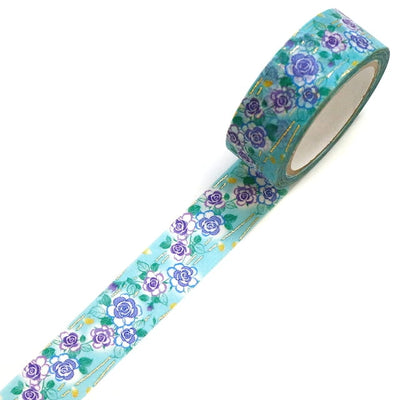 SAIEN - Washi Tape - Rose - KIMONO - 15 mm