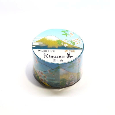 SAIEN - Washi Tape - Mt Fuji - KIMONO - 25 mm