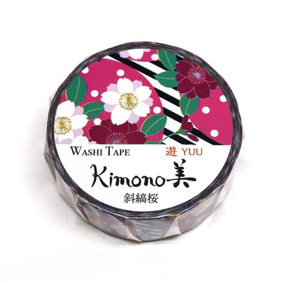 SAIEN - Washi Tape - Cherry Blossoms - KIMONO - 15 mm