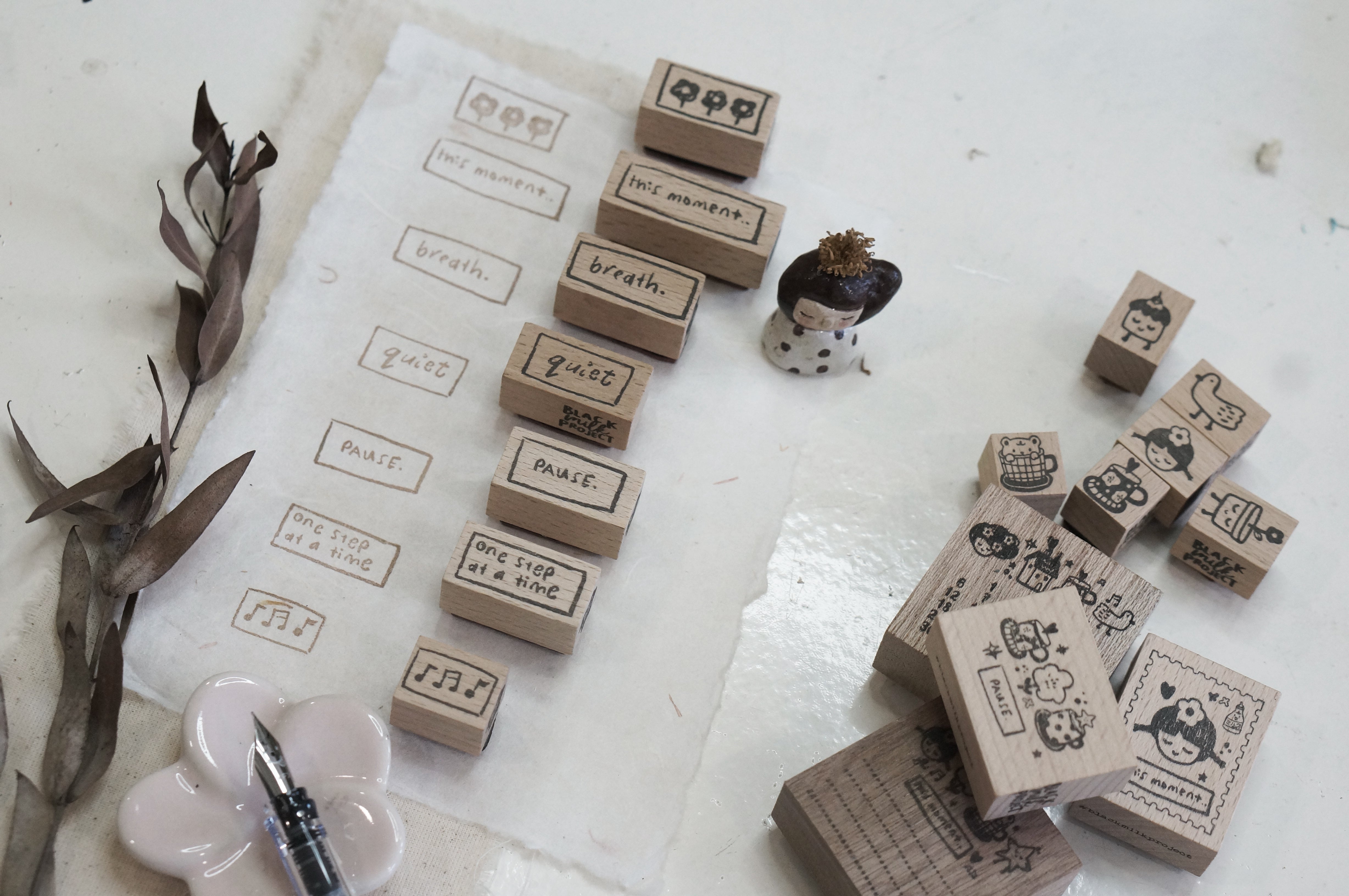 Black Milk Project - Sello de madera - This moment Frame