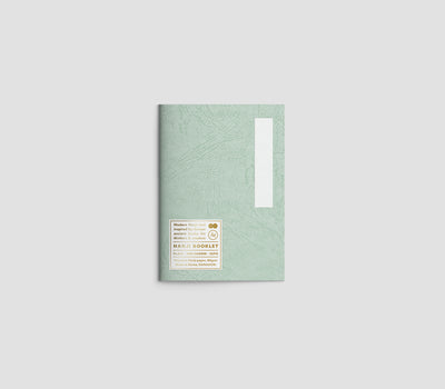 Hanaduri - Cuaderno A6 Liso - Hanji Booklet Mint