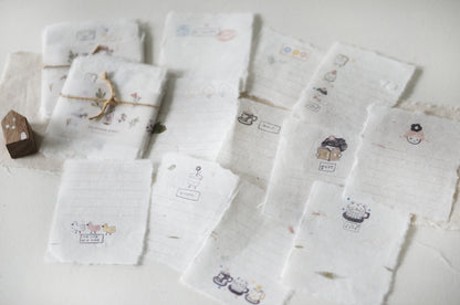 Black Milk Project - 12 Hojas Papel Handmade - This moment