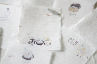Black Milk Project - 12 Hojas Papel Handmade - This moment