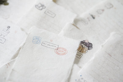 Black Milk Project - 12 Hojas Papel Handmade - This moment