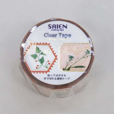 SAIEN - Washi Tape Transparente - Wildflower HR-1014