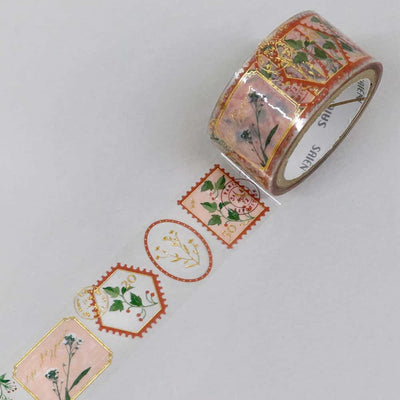 SAIEN - Washi Tape Transparente - Wildflower HR-1014