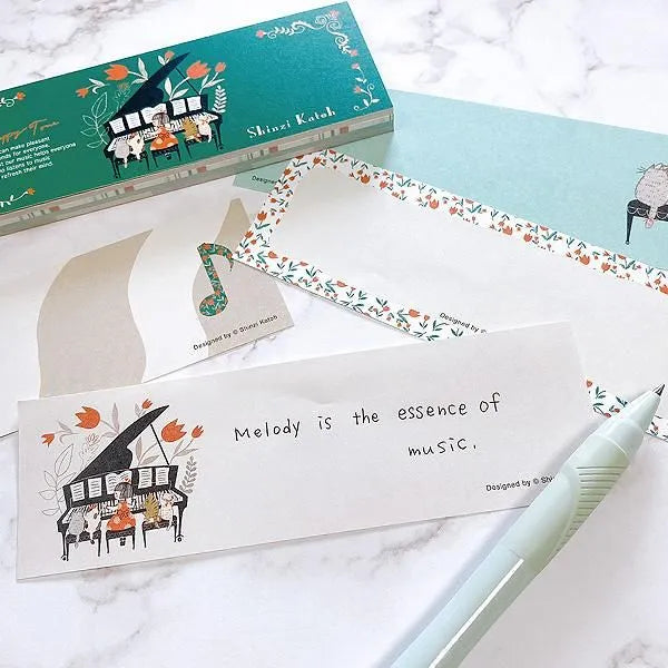 Shinzi Katoh - Bloc de Notas Alargadas - Happy Tone