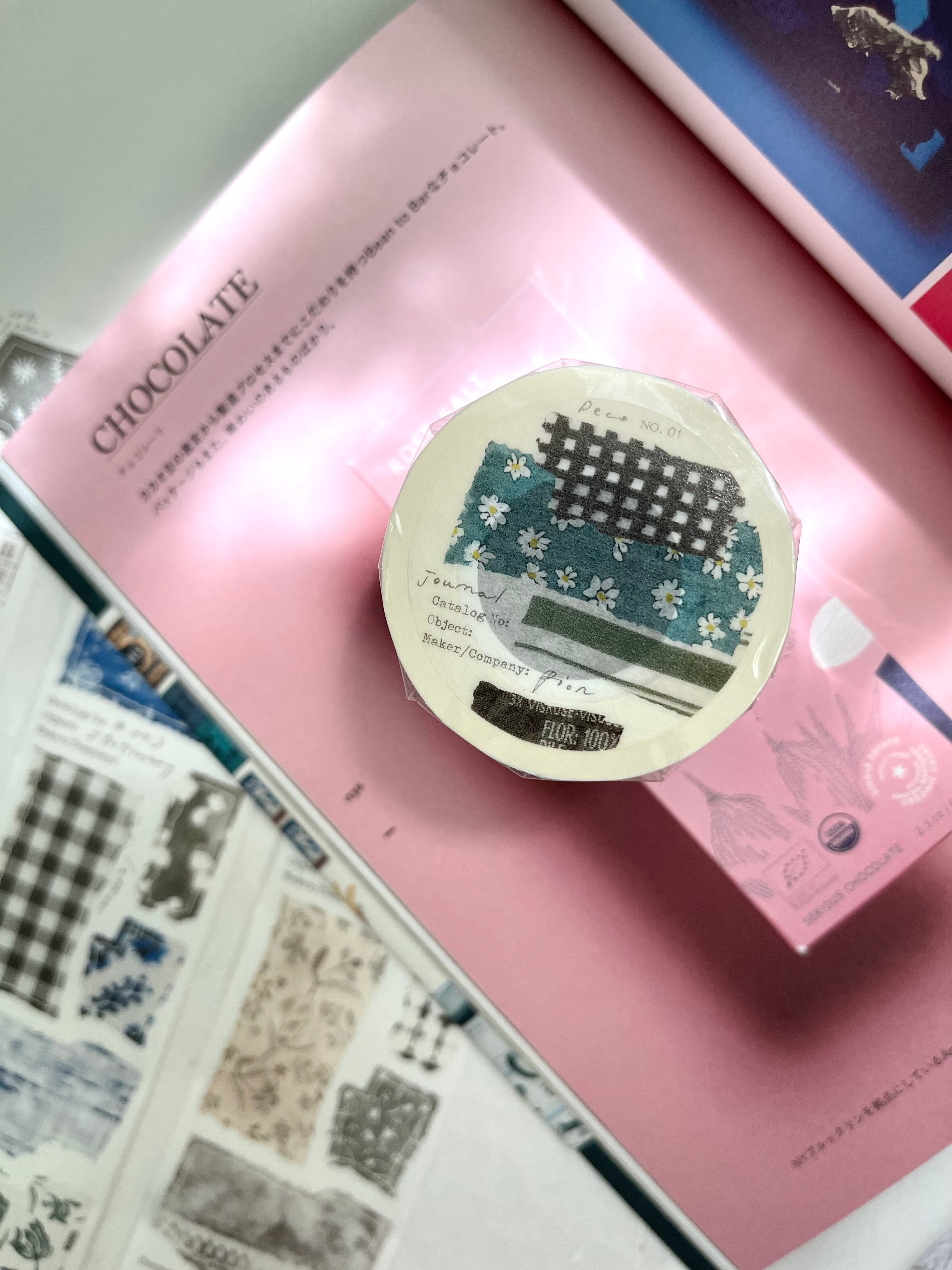 PION - Washi Tape Troquelado 50 mm - Cloth