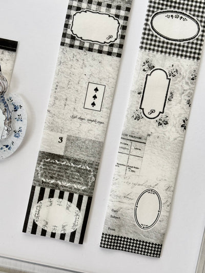 PION - Washi Tape 40 mm - Black Pages