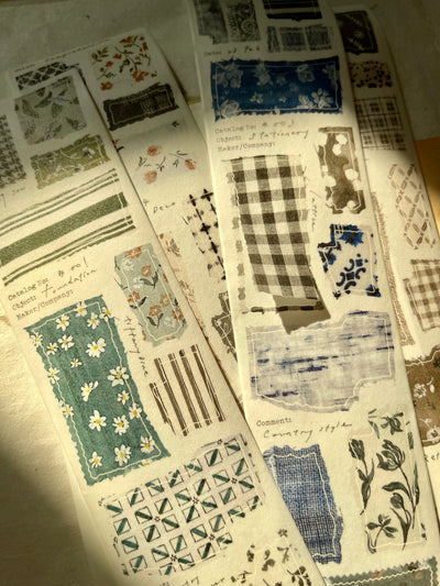 PION - Washi Tape Troquelado 50 mm - Cloth
