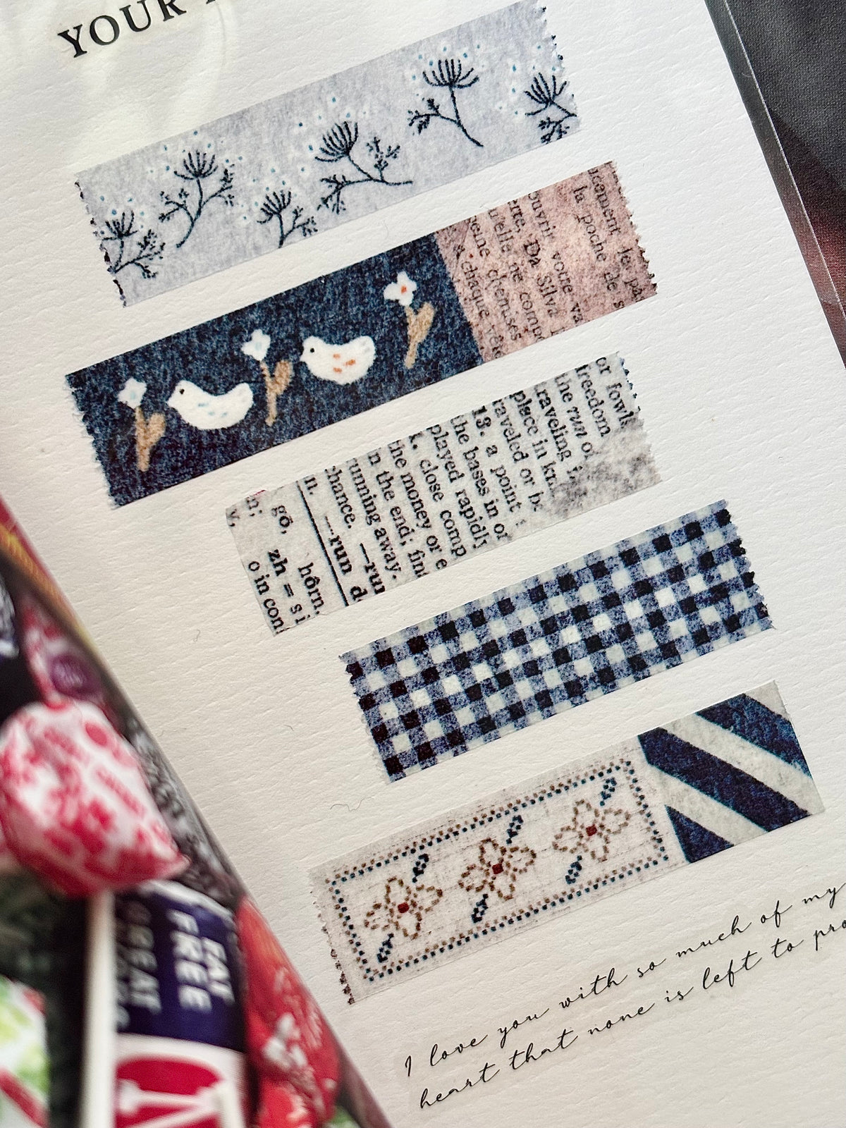 PION - Washi Tape 15 mm - Deco Tape 2