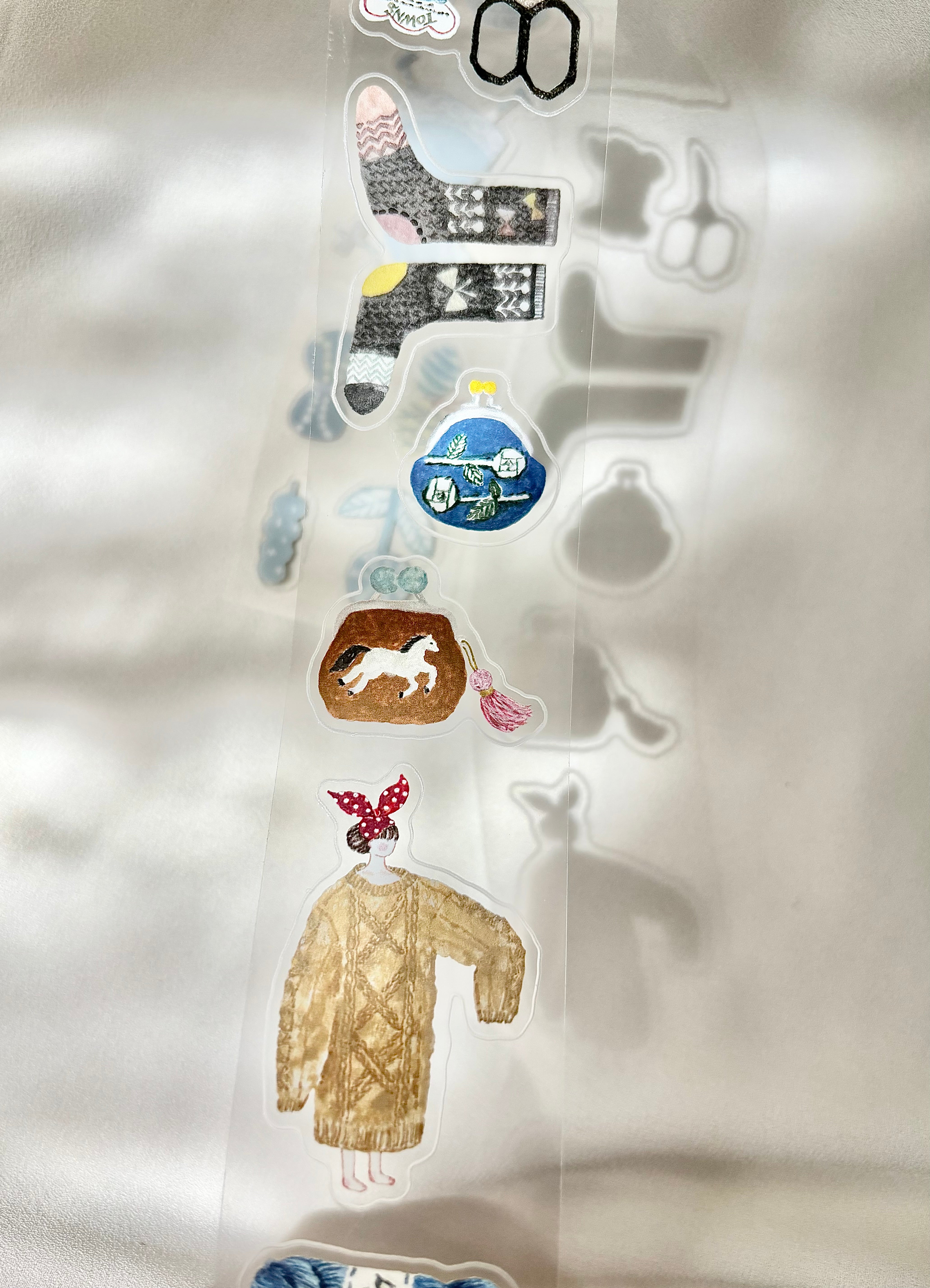 PION - PET Tape Precortado 35 mm - Glossy - Fabric