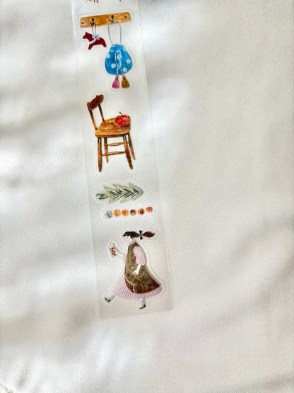 PION - PET Tape Precortado 35 mm - Glossy - Fabric