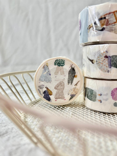 PION - Washi Tape Troquelado 25 mm - Artsy Girl