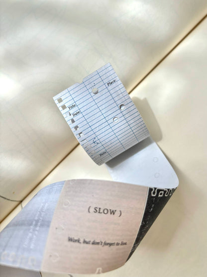 PION - Washi Tape Troquelado 40 mm - Paper