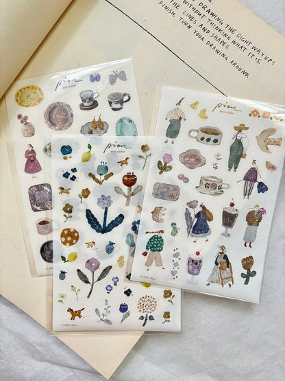 PION - Hoja de Pegatinas - Horse