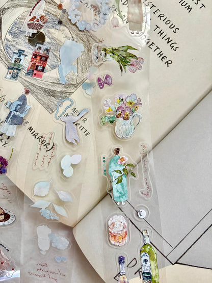 PION - PET Tape Precortado 35 mm - Glossy - Mini Girl