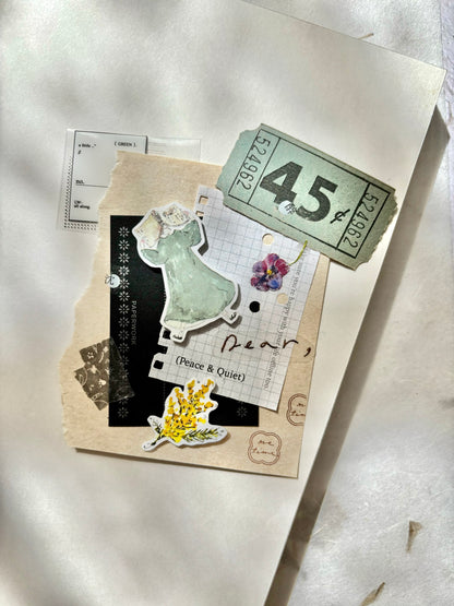 PION - Washi Tape Troquelado 40 mm - Paper