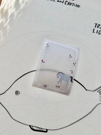PION - Washi Tape 45 mm - Of The Forest - Tracing Paper Tape