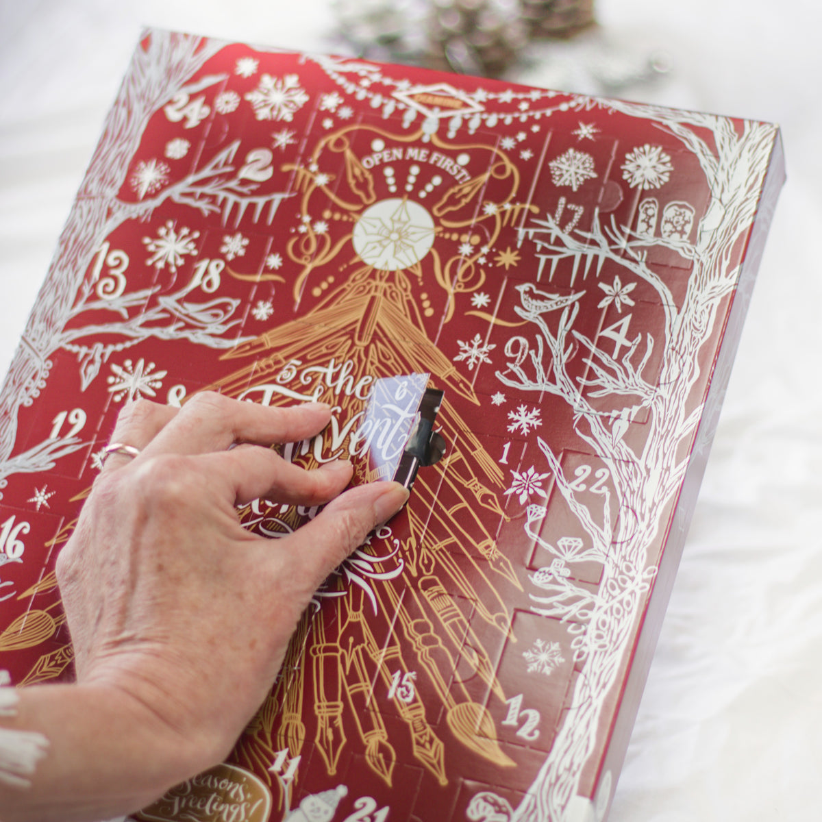 Diamine - CALENDARIO ADVIENTO 2026 - BURGUNDY EDITION - InkVent Calendar