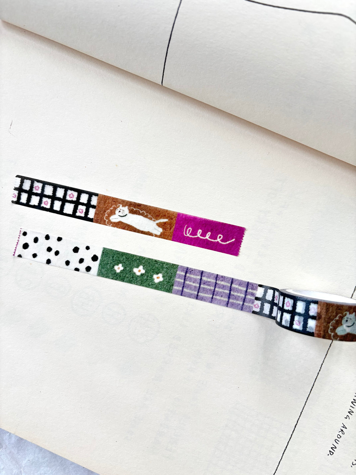 PION - Washi Tape 15 mm - Deco Tape 2