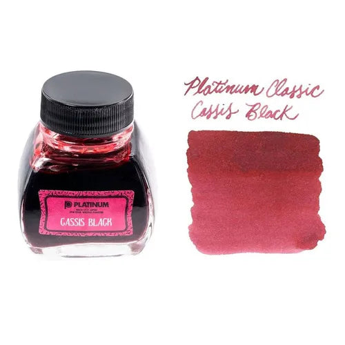 Platinum - Tintero 60 ml - Cassis Black - CLASSIC INK