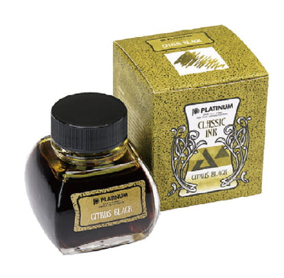 Platinum - Tintero 60 ml - Citrus Black - CLASSIC INK