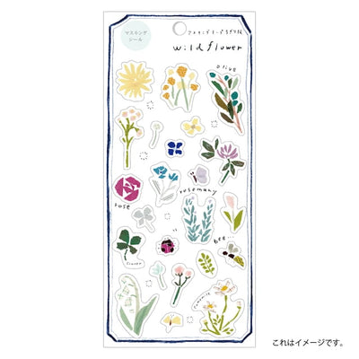SAIEN - Pegatinas - Wild Flower J-238 - MikiTamura
