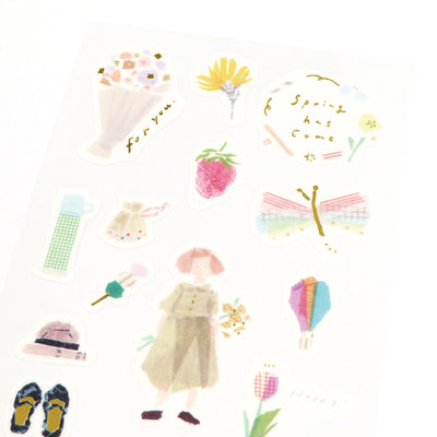SAIEN - Pegatinas - Primavera J-242 - MikiTamura