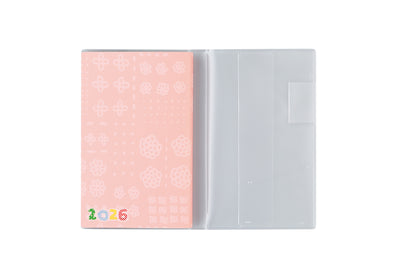 Kokuyo JIBUN TECHO DAYS - Agenda Diaria 2026 - B6 Slim - SOUSOU Pink