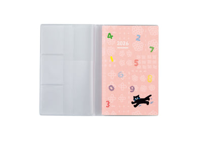 Kokuyo JIBUN TECHO DAYS - Agenda Diaria 2026 - B6 Slim - SOUSOU Pink