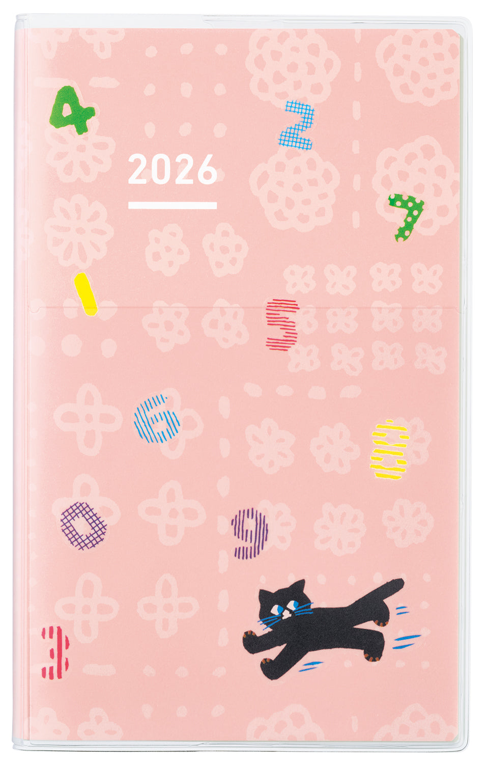 Kokuyo JIBUN TECHO DAYS - Agenda Diaria 2026 - B6 Slim - SOUSOU Pink