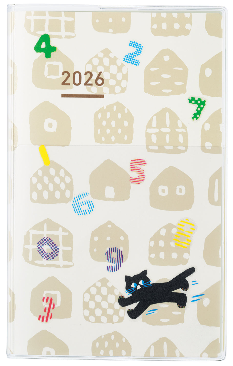 Kokuyo JIBUN TECHO DAYS - Agenda Diaria 2026 - B6 Slim - SOUSOU Beige